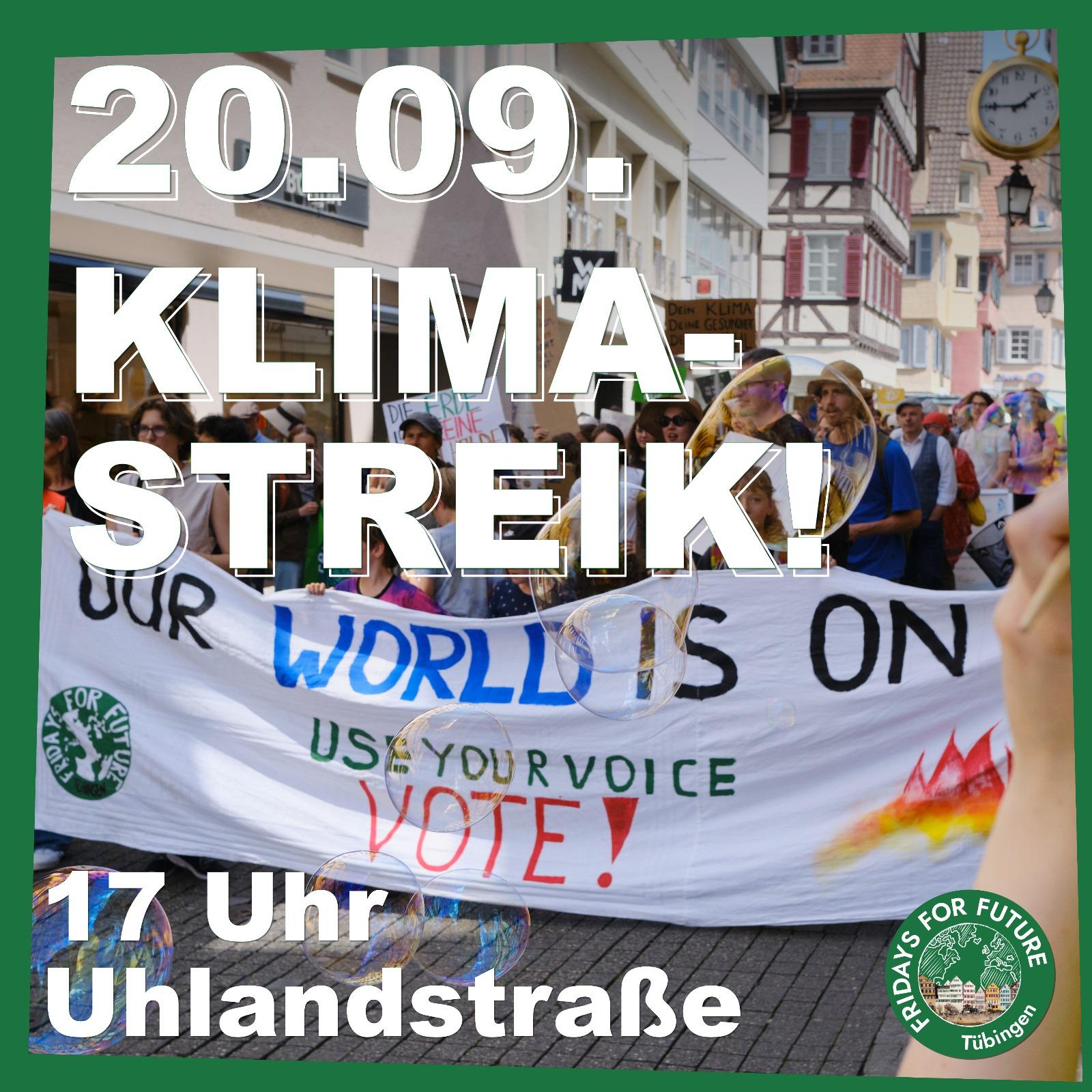 Klimastreik am 20.09.